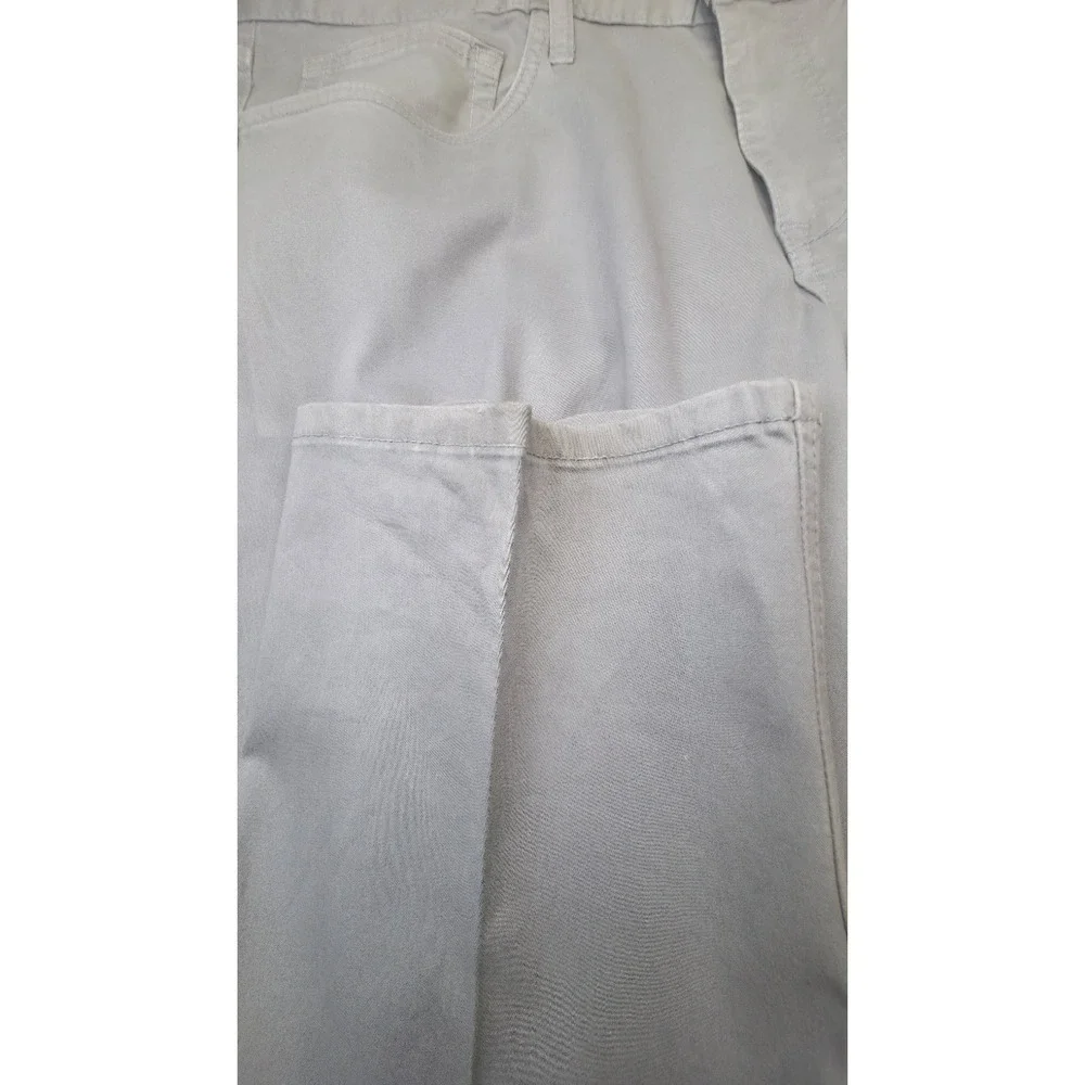 Joe's Jeans Men's Size 36 Light Gray Stretch Twill Pants Straight Five Pkt